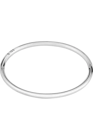 HUGO BOSS Zilverkleurige armband met logodetail