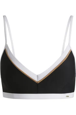 HUGO BOSS Bikinitop met SPF 50-bescherming in kenmerkende kleuren