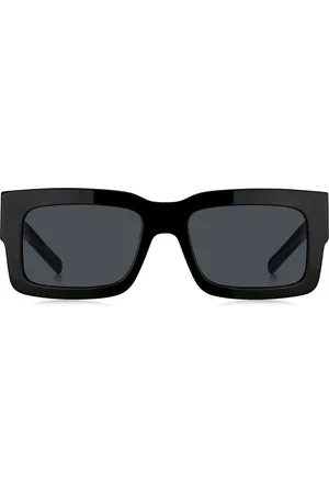 HUGO BOSS Zonnebril van acetaat met Double B-monogram