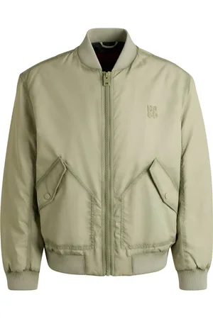 HUGO BOSS Gewatteerd bomberjack met logopatch