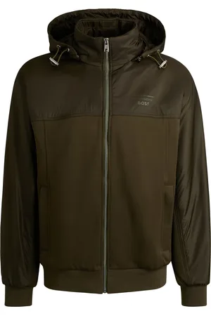 HUGO BOSS Porsche x BOSS-hoodie met dubbelzijdige rits