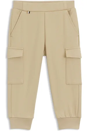 HUGO BOSS Cargobroek voor kinderen van stretchpiqué