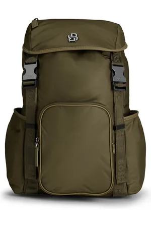 HUGO BOSS BOSS SELECTED BY SHOHEI OHTANI Rugtas met diverse vakken en detail met Double B-monogram