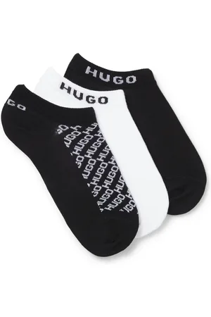 HUGO BOSS Set van drie paar enkelsokken met logodetails