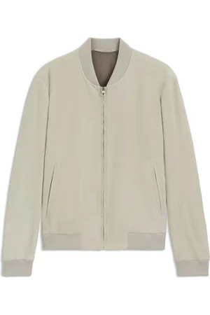 HUGO BOSS Bomberjack van suède uit de BECKHAM x BOSS-collectie