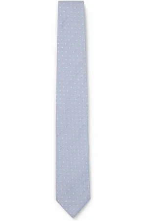 HUGO BOSS Stropdas van een zijdemix met jacquarddessin