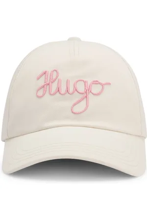 HUGO BOSS Pet van katoenen twill met logostiksel