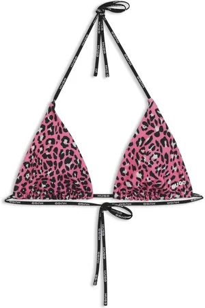 HUGO BOSS Bikinitop met dessin en logobandjes