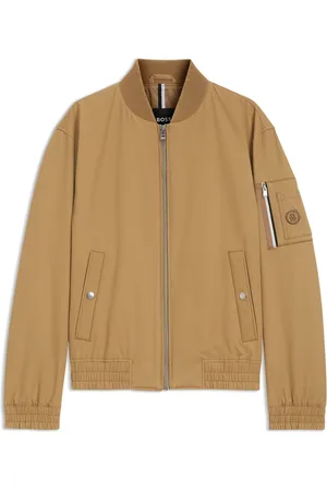 HUGO BOSS Waterafstotende jas met Double B-monogramdetail