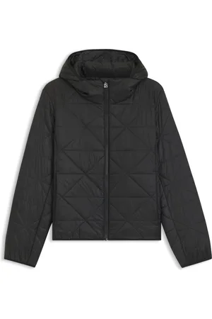 HUGO BOSS Waterafstotende jas met driehoekige stiksels