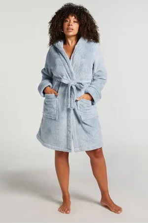 Hunkemöller Badjas Fleece kort