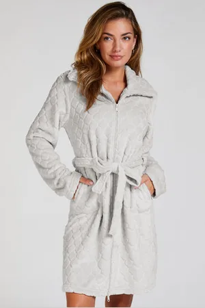 Hunkemöller Badjas Zip fleece