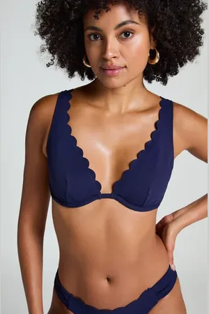 Hunkemöller Niet-voorgevormde beugel bikinitop Scallop