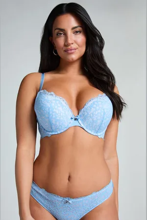 Hunkemöller Voorgevormde push-up beugel bh Marine