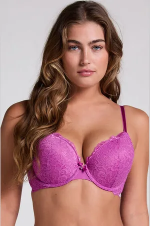 Hunkemöller Voorgevormde push-up beugel bh Marine
