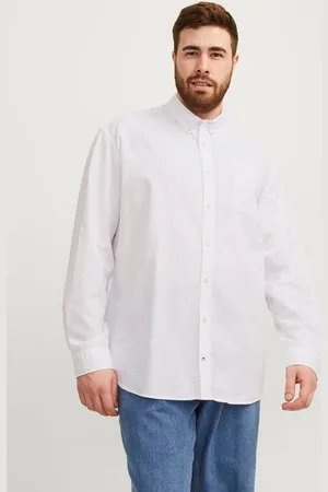 JACK & JONES Plus Size Regular Fit Casual Overhemd