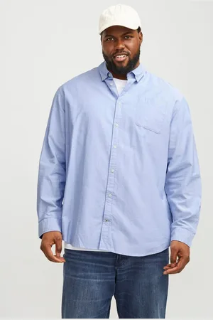 JACK & JONES Plus Size Regular Fit Casual Overhemd