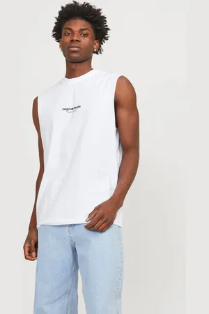 JACK & JONES Gedrukt Ronde Hals Tank Top