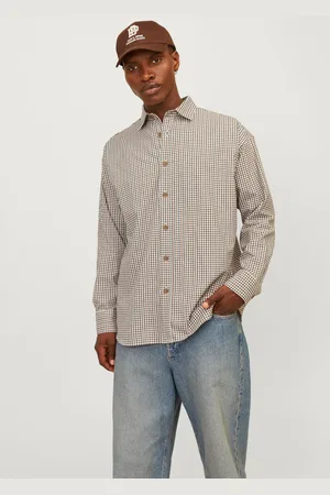 JACK & JONES Wide Fit Overhemd