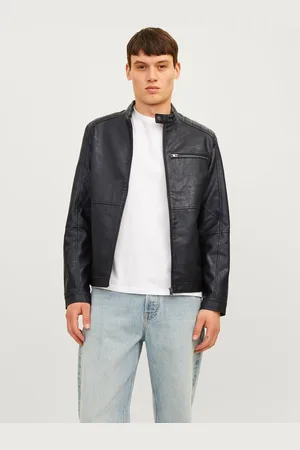 JACK & JONES Jas Van Synthetisch Leer