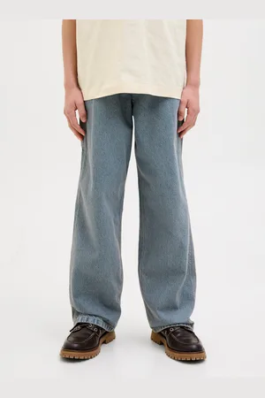 JACK & JONES Jjialex Jjicarpenter Sq 201 Jnr Baggy Fit Jeans Junior