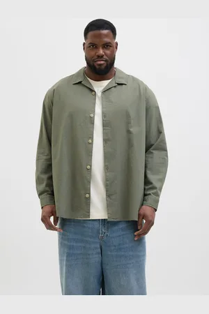 JACK & JONES Plus Size Relaxed Fit Overhemd