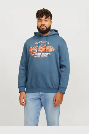 JACK & JONES Plus Size Logo Hoodie