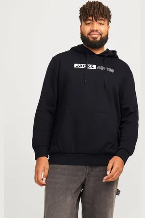 JACK & JONES Plus Size Logo Hoodie