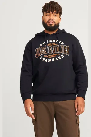 JACK & JONES Plus Size Logo Hoodie