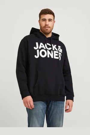 JACK & JONES Plus Size Logo Hoodie