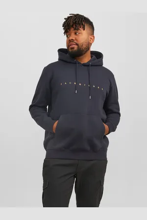 JACK & JONES Plus Size Logo Hoodie