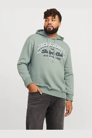 JACK & JONES Plus Size Logo Hoodie