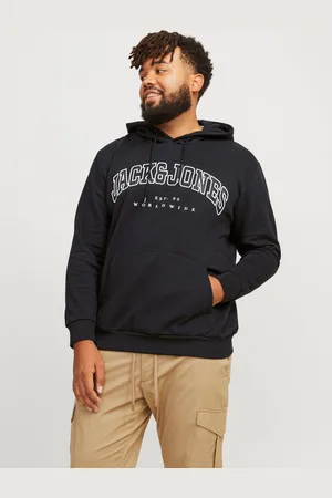 JACK & JONES Plus Size Logo Hoodie