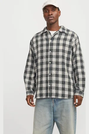 JACK & JONES Wide Fit Overhemd