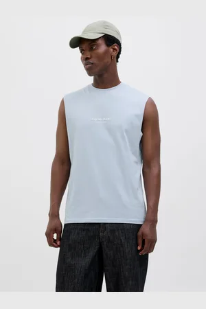 JACK & JONES Gedrukt Ronde Hals Tank Top