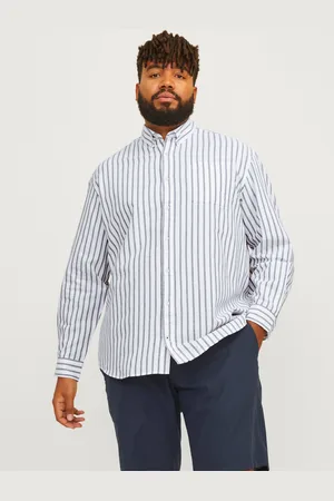 JACK & JONES Plus Size Regular Fit Casual Overhemd