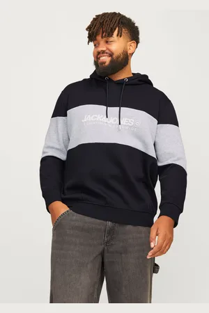 JACK & JONES Plus Size Logo Hoodie