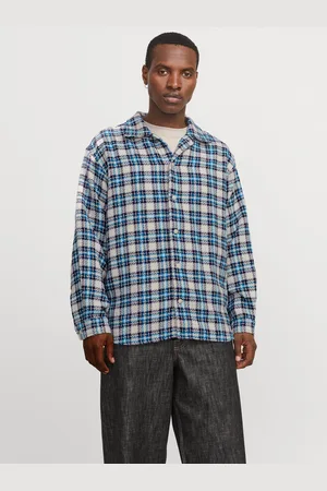JACK & JONES Wide Fit Overhemd