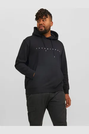 JACK & JONES Plus Size Logo Hoodie