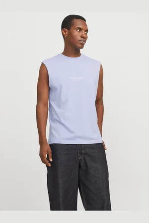 JACK & JONES Gedrukt Ronde Hals Tank Top