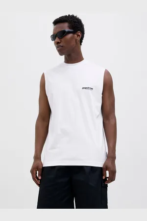 JACK & JONES Gedrukt Ronde Hals Tank Top