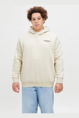 JACK & JONES Plus Size Achterkant Bedrukt Hoodie