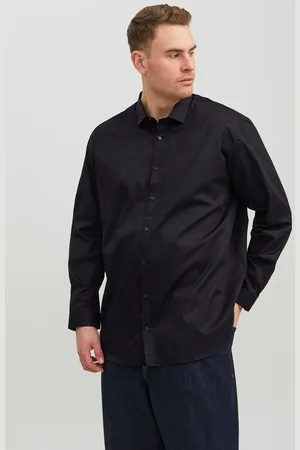 JACK & JONES Plus Size Loose Fit Formeel Overhemd