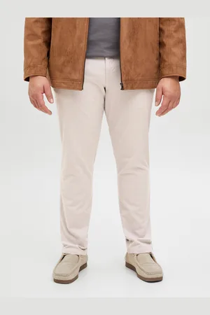 JACK & JONES Plus Size Regular Fit Slim Fit Broek