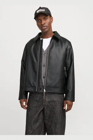 JACK & JONES Jas Van Synthetisch Leer