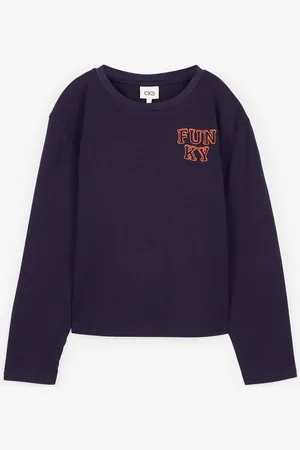 CKS Blauwe Longsleeve Met Print