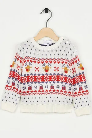 Familystories Witte Kersttrui, Baby