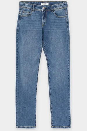 Fish & Chips Blauwe Jeans, Straight Fit