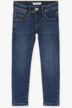 Kidz Nation Donkerblauwe Jeans, Skinny Fit