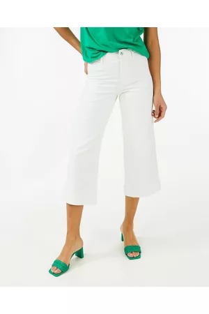 OVS Dames Bootcut - Witte Wide Leg Jeans
